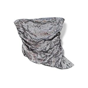 Silver Sequin tube top